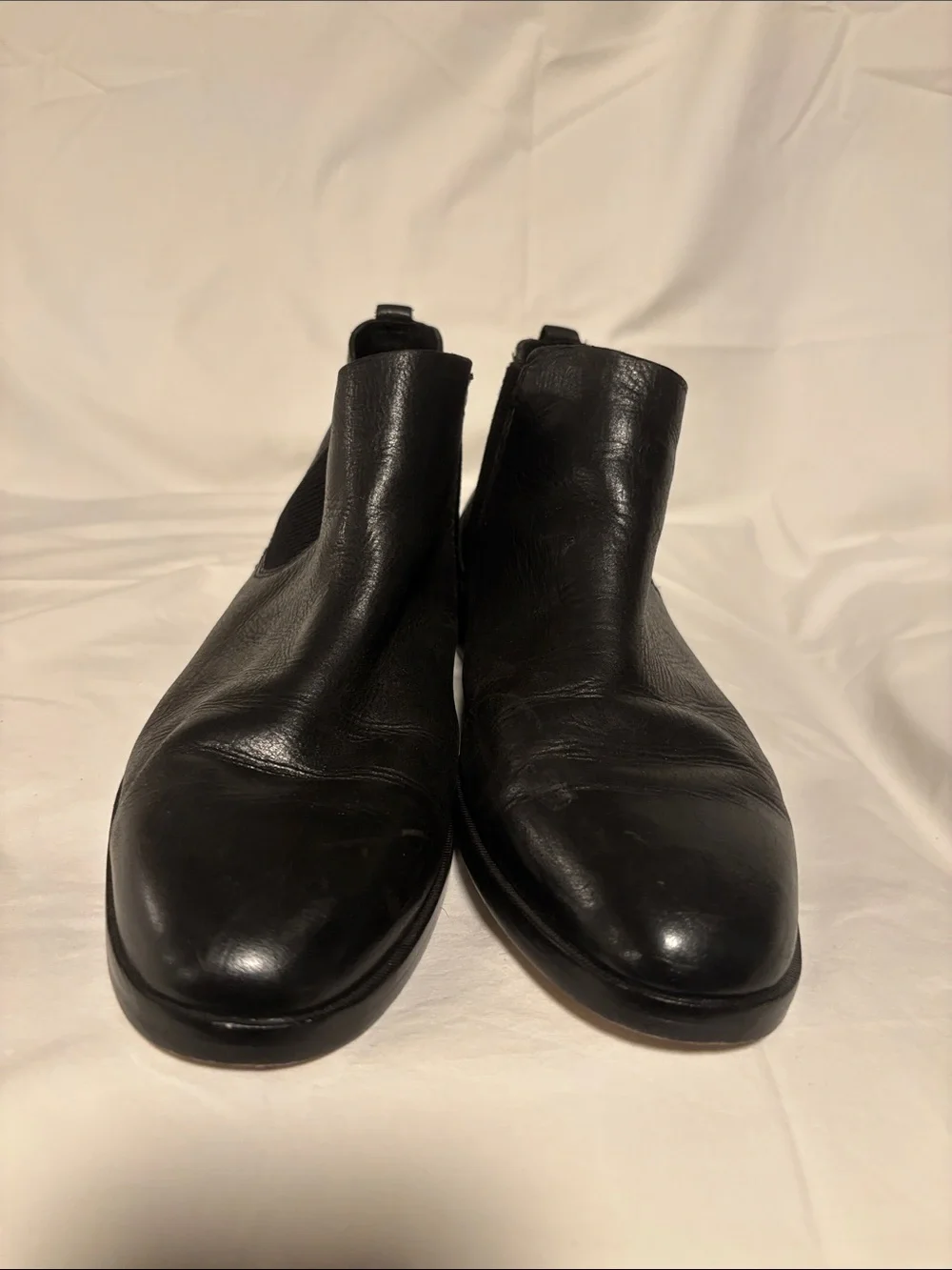 Kork-Ease Men's Black Leather Chelsea Boots